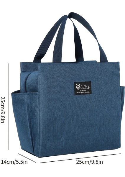 Siyah Stil 1 Adet Isı Yalıtımı Düz Renk Çift Cep Büyük Kapasiteli Bento Paketi, Katyonik Öğle Yemeği Kutusu (Yurt Dışından) indirimleri