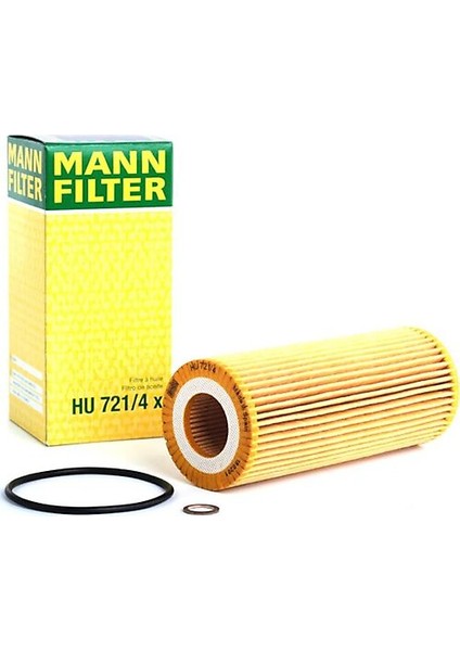 Yağ Filtre Dizel Bmw 3 5 6 X3 X5 X6 E46 90 91 92 93 60 61 63 64 65 66 83 53 70 71 72 HU721/4X Mann