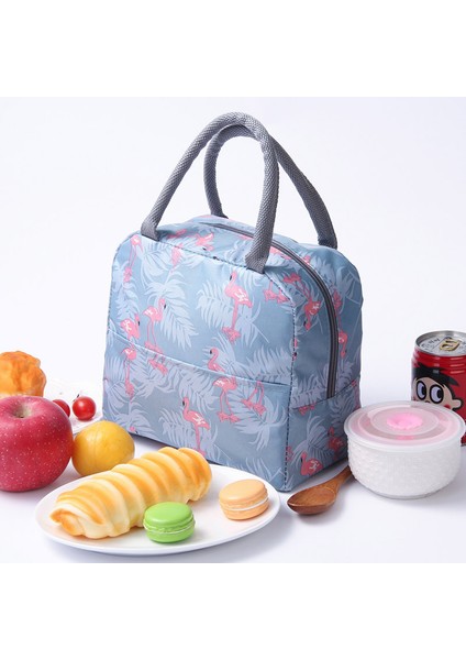 No.12 Tarzı Kalınlaşmış Alüminyum Folyo Taşınabilir Öğle Yemeği Çantası Termal Yalıtımlı Yemek Kabı Tote Soğutucu Çanta Gıda Çanta Kadın Uygun Kutu Tote (Yurt Dışından) modelleri