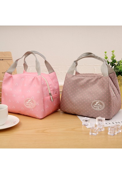 H Tarzı Yeni Öğle Yemeği Çantası Yalıtımlı Soğuk Şerit Taşıma Çantası Termal Taşınabilir Yemek Kabı Bento Kılıfı Yemek Kabı Gıda Saklama Torbaları (Yurt Dışından) fırsatları