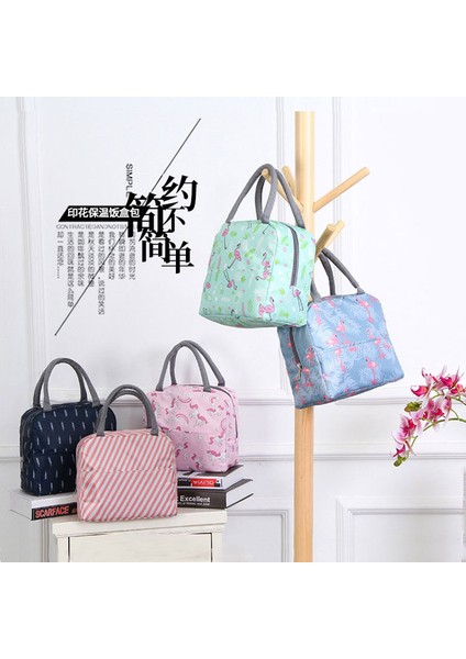 No.17 Tarzı 23X13X19CM Öğle Yemeği Çantası Askılı Saplı Soğutucu Çanta Kadın Taşınabilir Gıda Çantası Çalışma Öğrenci Termal Yemek Kabı Termal Çanta Buzdolabı Çantası (Yurt Dışından) fırsatları