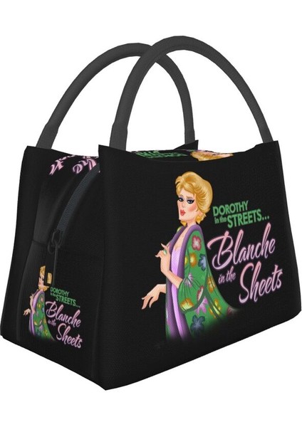 No.2 Tarzı 28X18X16,5CM Komik Sitcom Altın Kız Yalıtımlı Öğle Yemeği Çantası Kadınlar Için Su Geçirmez Dorothy Blanche Soğutucu Termal Bento Kutusu Çalışması (Yurt Dışından) fiyatları