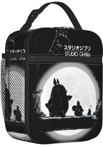 No.1 Stili 21X11X26CM Totoro Termal Yalıtımlı Öğle Yemeği Çantaları Seyahat Öğle Yemeği Soğutucu Için Taşınabilir Kutu Termal Öğle Yemeği Kutusu (Yurt Dışından)