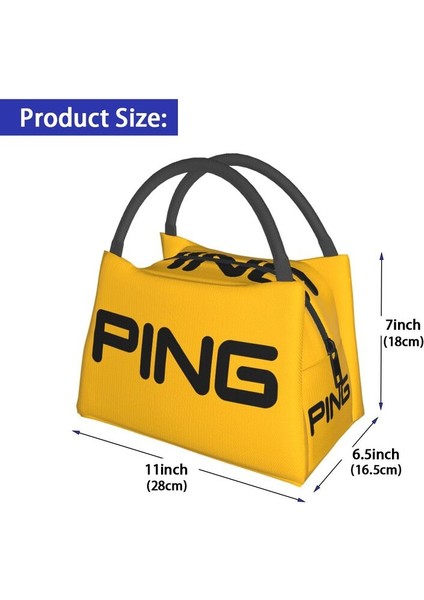 No.17 Tarzı 28X18X16,5CM Outdtable Soğutucu Termal Öğle Yemeği Kutusu Kadınlar Için Golf Logo Yalıtımlı Öğle Yemeği Çantası (Yurt Dışından) fırsatları