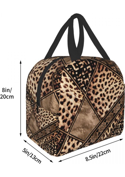 No.2 Tarzı 22X20X13CM Etnik Hayvan Süsler Leopar Baskı Öğle Yemeği Çantaları Kadın Termal Soğutucu Yalıtımlı Öğle Yemeği Kutuları Çocuklar Için Okul Torage Çantası (Yurt Dışından) indirimleri
