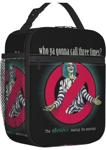 No.17 Tarzı 26X21X11CM Özel Beetlejuice Hayalet Öğle Yemeği Çantası Kadın Sıcak Soğutucu Yalıtımlı Öğle Yemeği Kutuları Çocuklar Için Okul (Yurt Dışından) fiyatları