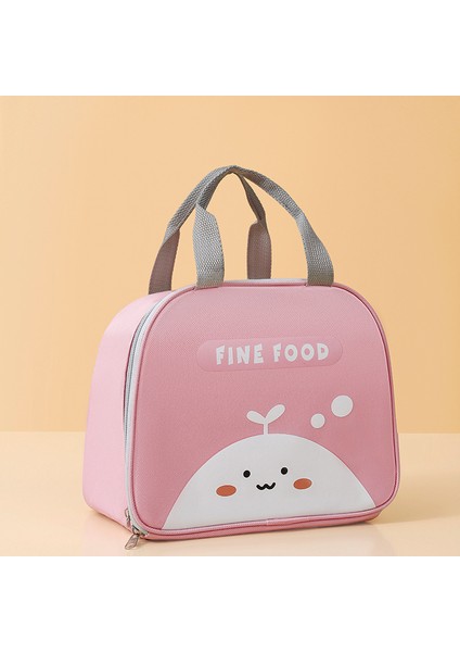 Mavi Stil Öğle Yemeği Kutusu Taşıyıcı Yalıtımlı Bento Çantası Su Geçirmez Yağa Dayanıklı Öğle Yemeği Çantası Alüminyum Folyo Astarlı Öğle Yemeği Kutusu Çantası (Yurt Dışından)