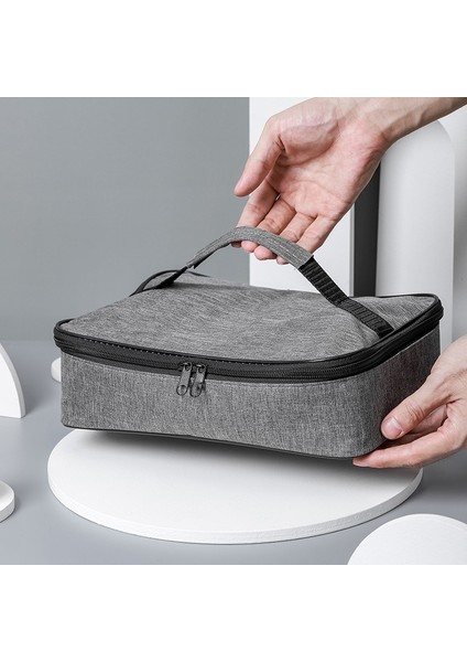 Mavi Stil 26X20X9CM Dikdörtgen Taşınabilir Termal Yemek Kabı Çantası Su Geçirmez Yalıtımlı Gıda Bento Saklama Kabı Soğutucu Çanta Çanta Seyahat Için (Yurt Dışından) fiyatları