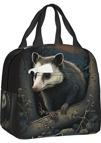 No.14 Tarzı 22X20X13CM Hayvan Pet Opossum Yalıtımlı Öğle Yemeği Çantası Okul Ofis Için Su Geçirmez Soğutucu Termal Yemek Kabı Kadın Çocuk (Yurt Dışından)
