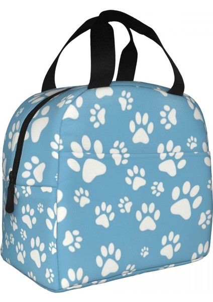 No.3 Tarzı 22X20X13CM Komik Köpek Paw Desen Termal Yalıtımlı Öğle Yemeği Çantası Kadın Yeniden Kullanılabilir Yemek Kabı Açık Çok Fonksiyonlu Yiyecek Kutusu (Yurt Dışından)
