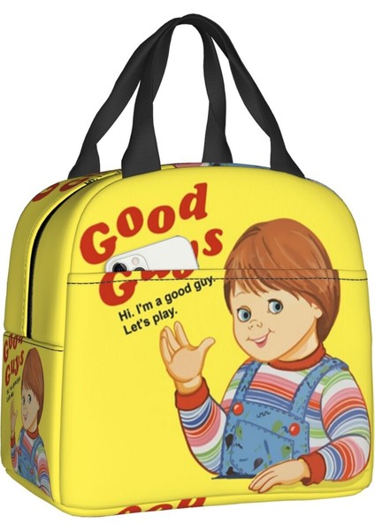 No.15 Tarzı 22X20X13CM Good Guys Çocuk Oyun Chucky Yalıtımlı Öğle Yemeği Çantaları Kadınlar Için Feliz Navidad Chucky Yeniden Kullanılabilir Soğutucu Termal Bento Kutusu (Yurt Dışından)