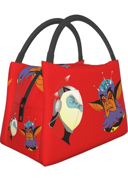 No.7 Tarzı Ufo Robot Goldorak Grendizer Termal Yalıtımlı Öğle Yemeği Çantaları Kadın Anime Mekanik Savaşçı Yeniden Kullanılabilir Öğle Yemeği Çantası Yemek Yiyecek Kutusu (Yurt Dışından)