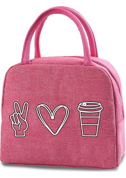 4FOOD007 Stili Gıda Baskı Öğle Yemeği Çantası Yeni Kanvas Soğutucu Kutu Çanta Moda Öğle Yemeği Çantaları Kamp Seyahat Çanta Okul Gıda Yalıtımlı Akşam Yemeği Çantası (Yurt Dışından)