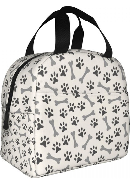 No.7 Tarzı 22X20X13CM Komik Köpek Paw Desen Termal Yalıtımlı Öğle Yemeği Çantası Kadın Yeniden Kullanılabilir Yemek Kabı Açık Çok Fonksiyonlu Yiyecek Kutusu (Yurt Dışından)