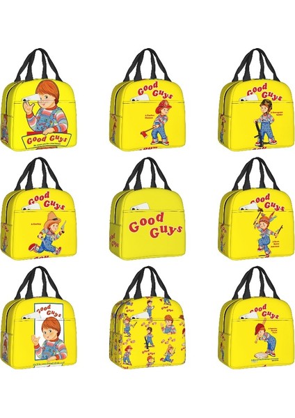 No.19 Tarzı 22X20X13CM Çocuk Oyun Good Guys Logo Yalıtımlı Öğle Yemeği Çantası Kadın Tıknaz Yeniden Kullanılabilir Soğutucu Termal Gıda Öğle Yemeği Kutusu Çocuklar Okul Çocukları (Yurt Dışından) fiyatları