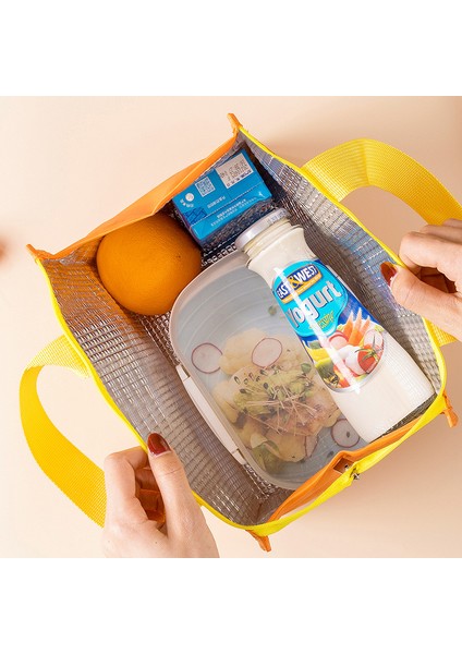 A-Siyah Tarzı Yeni Stil Taşınabilir Termal Yemek Kabı Çanta Kadınlar Için Çocuklar Gıda Saklama Çanta Seyahat Ahize Yalıtımlı Soğutucu Bento Çanta (Yurt Dışından) fırsatları