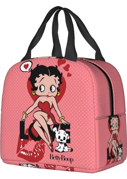 No.3 Tarzı 22X20X13CM Boop Bettys Aşk Köpek Yalıtımlı Öğle Yemeği Çantası Kadın Çocuklar Için Yeniden Kullanılabilir Soğutucu Gıda Termal Yemek Kabı Ofis Iş Seyahati Için (Yurt Dışından) modelleri