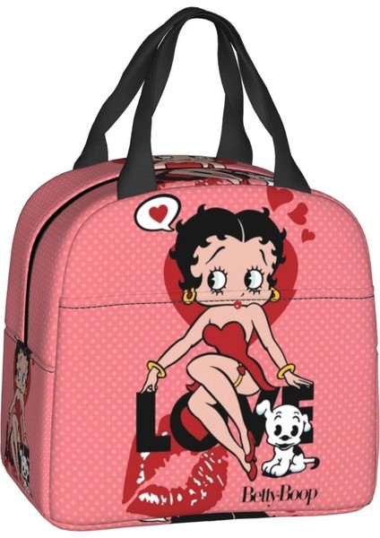No.3 Tarzı 22X20X13CM Boop Bettys Aşk Köpek Yalıtımlı Öğle Yemeği Çantası Kadın Çocuklar Için Yeniden Kullanılabilir Soğutucu Gıda Termal Yemek Kabı Ofis Iş Seyahati Için (Yurt Dışından) fırsatları