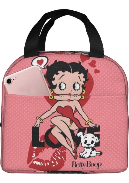 No.3 Tarzı 22X20X13CM Boop Bettys Aşk Köpek Yalıtımlı Öğle Yemeği Çantası Kadın Çocuklar Için Yeniden Kullanılabilir Soğutucu Gıda Termal Yemek Kabı Ofis Iş Seyahati Için (Yurt Dışından) indirimleri