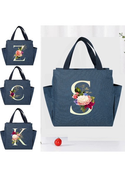 Ey Stil Çok Fonksiyonlu Büyük Kapasiteli Soğutucu Çanta Beyaz Mektup Baskı Taşınabilir Fermuarlı Termal Öğle Yemeği Çantası Kadınlar Için Yemek Kabı Gıda Çantası (Yurt Dışından) fiyatları