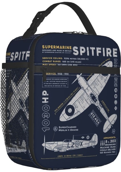 No.14 Tarzı Havacılık Uçak Uçuş Aletleri Yalıtımlı Öğle Yemeği Çantası Sızdırmaz Uçak Pilot Aviator Uçak Soğutucu Termal Öğle Yemeği Kutusu Ofis (Yurt Dışından)