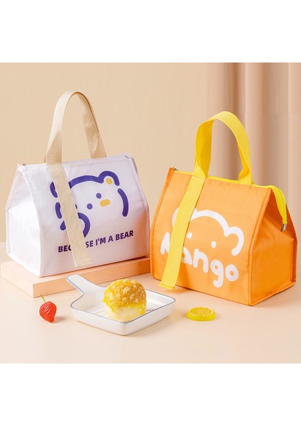 B-Siyah Tarzı Yeni Stil Taşınabilir Termal Yemek Kabı Çanta Kadınlar Için Çocuklar Gıda Saklama Çanta Seyahat Ahize Yalıtımlı Soğutucu Bento Çanta (Yurt Dışından) fiyatları