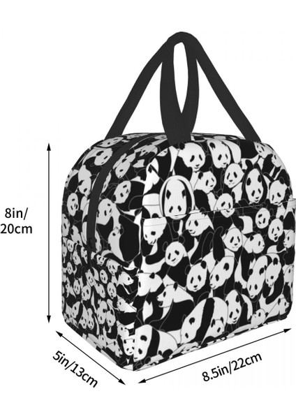 No.9 Stili 22X20X13CM Sevimli Panda Yalıtımlı Öğle Yemeği Çantası Kadınlar Için Taşınabilir Yeniden Kullanılabilir Termal Soğutucu Yemek Kabı Tote Ofis Seyahat Gıda Saklama Torbaları (Yurt Dışından) indirimleri