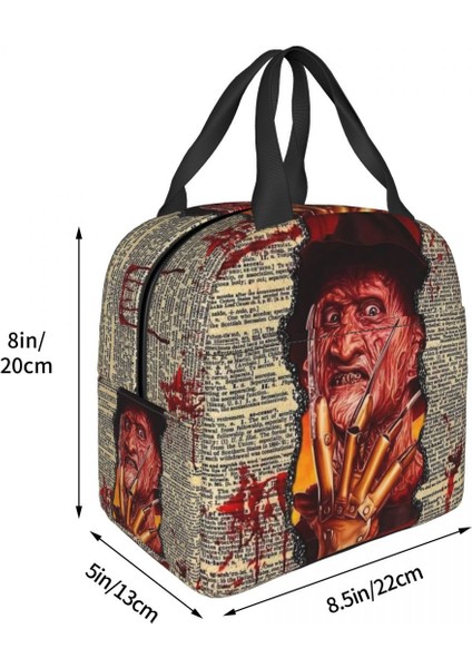 No.11 Tarzı 22X20X13CM H Film Karakteri Yemek Kabı Kadınlar Için Cadılar Bayramı Filmi Termal Soğutucu Gıda Yalıtımlı Öğle Yemeği Çantası Okul Çalışması Taşınabilir Bez Çantalar (Yurt Dışından) fırsatları