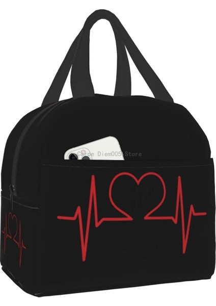No.16 Stili Komik Hemşire Yalıtımlı Öğle Yemeği Çantası Okul Ofis Için Hemşirelik Taşınabilir Termal Soğutucu Yemek Kabı Kadın Erkek (Yurt Dışından)