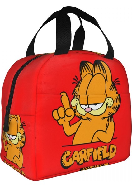 No.10 Stili 22X20X10CM Sevimli Karikatür Kedi Yalıtımlı Öğle Yemeği Çantası Kadınlar Için Sızdırmaz Termal Soğutucu Yemek Kabı Plaj Kamp Seyahat Tote Çanta (Yurt Dışından)