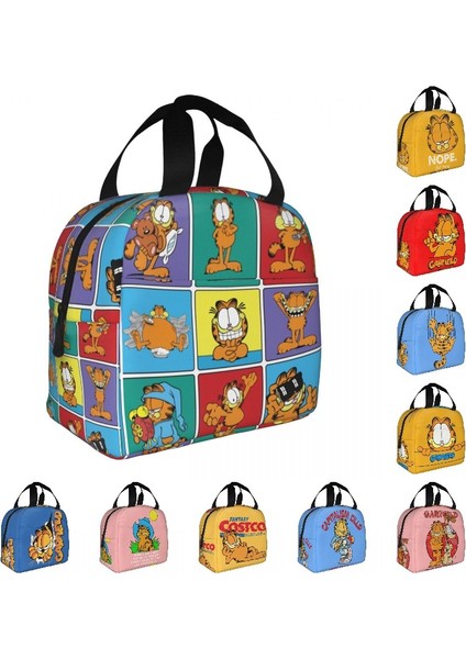 No.10 Stili 22X20X10CM Sevimli Karikatür Kedi Yalıtımlı Öğle Yemeği Çantası Kadınlar Için Sızdırmaz Termal Soğutucu Yemek Kabı Plaj Kamp Seyahat Tote Çanta (Yurt Dışından) fiyatları