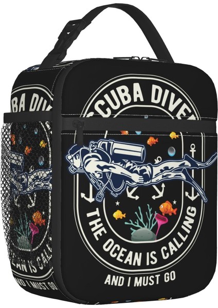 No.11 Tarzı 26X21X11CM Tüplü Dalış Yalıtımlı Öğle Yemeği Çantaları Kadınlar Için Macera Okyanus Dalış Dalgıç Taşınabilir Soğutucu Termal Bento Kutusu Çalışma Okulu Seyahat (Yurt Dışından) fiyatları