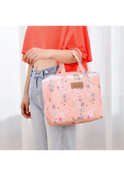 Çörek Stili Büyük Kapasiteli Yalıtımlı Öğle Yemeği Kutusu Çantası Oxford Kumaş Su Geçirmez Taşınabilir Bento Termal Soğutucu Çanta Gıda Saklama Kabı (Yurt Dışından) indirimleri