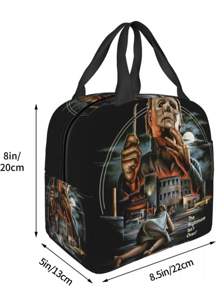 No.10 Stili 22X20X13CM Cadılar Bayramı H Film Taşınabilir Yemek Kabı Kadın Sızdırmaz Soğutucu Termal Gıda Yalıtımlı Öğle Yemeği Çantası Ofis Çalışması (Yurt Dışından) indirimleri