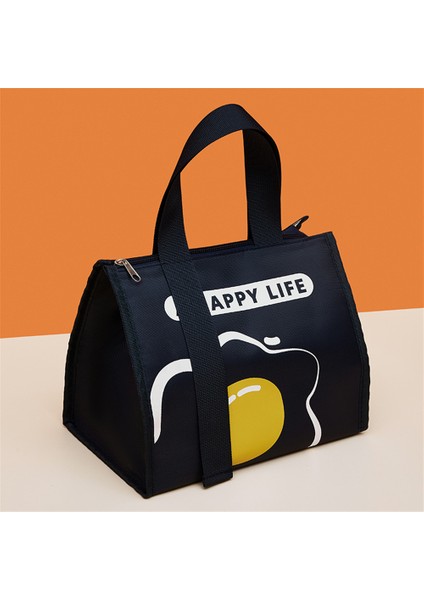 A9 Tarzı Moda Yalıtımlı Öğle Yemeği Çantaları Erkekler Kadınlar Için Kahvaltı Kutusu Organizatör Su Geçirmez Kamp Yiyecek Içecek Soğutucu Çanta Seyahat (Yurt Dışından)