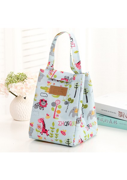 No.12 Tarzı Moda Öğle Yemeği Çantası Yalıtımlı Termal Renkli Kahvaltı Kutusu Çanta Kadın Taşınabilir El Paketi Seyahat Ürünleri Öğle Yemeği Çantası (Yurt Dışından) fiyatları