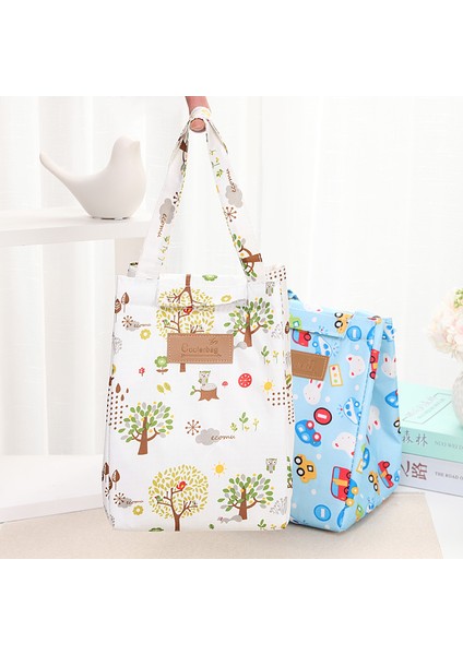 No.12 Tarzı Moda Öğle Yemeği Çantası Yalıtımlı Termal Renkli Kahvaltı Kutusu Çanta Kadın Taşınabilir El Paketi Seyahat Ürünleri Öğle Yemeği Çantası (Yurt Dışından) indirimleri