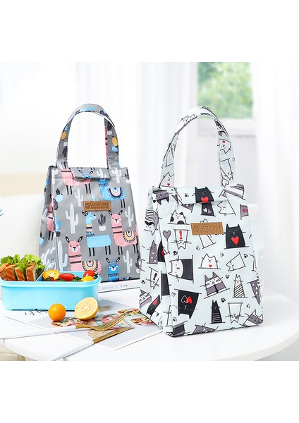 Ymzx Stili Yalıtım Öğle Yemeği Kutusu Çantası Ofis Çalışanı Çanta Öğrenci Çocuk Büyük Kapasiteli Alüminyum Folyo Kalınlaşmış Sevimli Öğle Yemeği Çantaları Lonchera (Yurt Dışından) modelleri