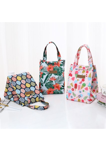 Ymzx Stili Yalıtım Öğle Yemeği Kutusu Çantası Ofis Çalışanı Çanta Öğrenci Çocuk Büyük Kapasiteli Alüminyum Folyo Kalınlaşmış Sevimli Öğle Yemeği Çantaları Lonchera (Yurt Dışından) fırsatları