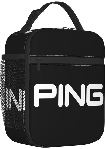 No.8 Tarzı 26X21X11CM Golf Logosu Yeniden Kullanılabilir Öğle Yemeği Kutuları Kadınlar Için Su Geçirmez Termal Soğutucu Gıda Yalıtımlı Öğle Yemeği Çantası Ofis Çalışması (Yurt Dışından)