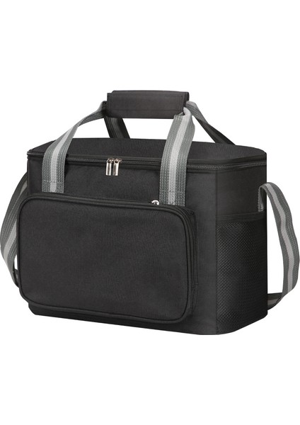 Mavi Stil 15L Taşınabilir Termal Öğle Yemeği Çantası Yiyecek Kutusu Dayanıklı Su Geçirmez Ofis Soğutucu Yemek Kabı Buz Yalıtımlı Kılıf Kamp Oxford Akşam Yemeği Çantası (Yurt Dışından) modelleri