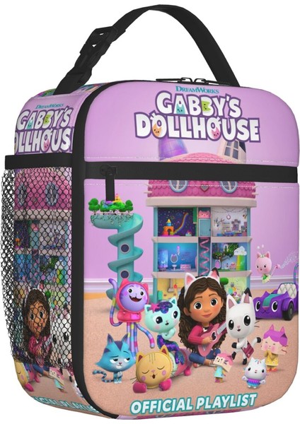 No.12 Tarzı 26X21X11CM Gabbys Dollhouse Yalıtımlı Öğle Yemeği Çantaları Okul Ofis Için Pandy Paws Gabby Denizkızı Kedi Sızdırmaz Termal Soğutucu Bento Kutusu Kadın (Yurt Dışından) fiyatları