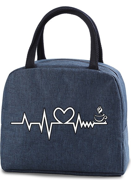 Siyah Stil Kadın Öğle Yemeği Çanta Çanta Seyahat Termal Kutusu Kız Okul Çocuk Uygun Öğle Yemeği Çantası Tote Buz Paketi Gıda Bagrint (Yurt Dışından) modelleri