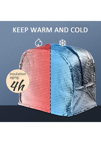 Siyah Stil Kadın Öğle Yemeği Çanta Çanta Seyahat Termal Kutusu Kız Okul Çocuk Uygun Öğle Yemeği Çantası Tote Buz Paketi Gıda Bagrint (Yurt Dışından) indirimleri