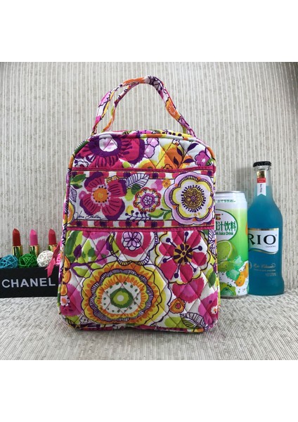 Turuncu Tarzı Vb Kapitone Pamuklu Öğle Yemeği Demeti Yalıtımlı Öğle Yemeği Kutusu Çantası Tote Çuval (Yurt Dışından) fiyatları