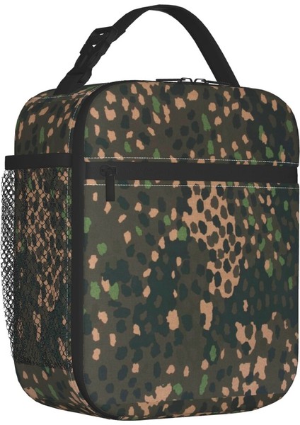 No.3 Tarzı 26X21X11CM Camo Yalıtımlı Öğle Yemeği Çantası Kadınlar Için Su Geçirmez Askeri Kamuflaj Soğutucu Termal Öğle Yemeği Çantası Plaj Kamp Seyahat (Yurt Dışından)