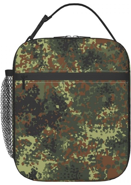 No.3 Tarzı 26X21X11CM Camo Yalıtımlı Öğle Yemeği Çantası Kadınlar Için Su Geçirmez Askeri Kamuflaj Soğutucu Termal Öğle Yemeği Çantası Plaj Kamp Seyahat (Yurt Dışından)