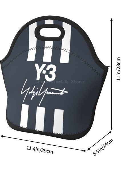 No.7 Tarzı Özel Yohji Yamamoto Neopren Öğle Yemeği Çantasıöğle Yemeği Kutusuöğle Yemeği Bez Çantalar Yalıtımlı Soğutucu Seyahat Organizatör Okul Çalışma Ofisi (Yurt Dışından) modelleri