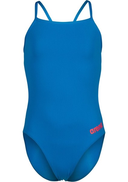 Team Challenge Kız Çocuk Mayosu Mavi/Kırmızı fiyatları