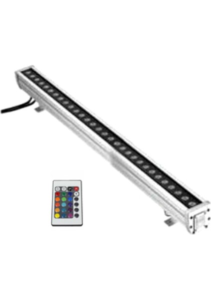 LED Aydınlatma 1 Metre Rgb Wallwasher Duvar Bina Dış Cephe Boyama LED Aydınlatma